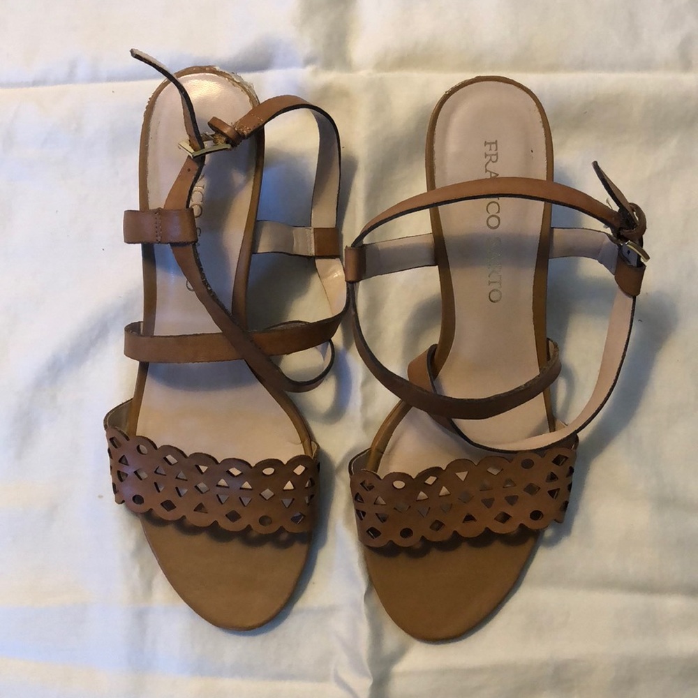 Franco Sarto Tan heels